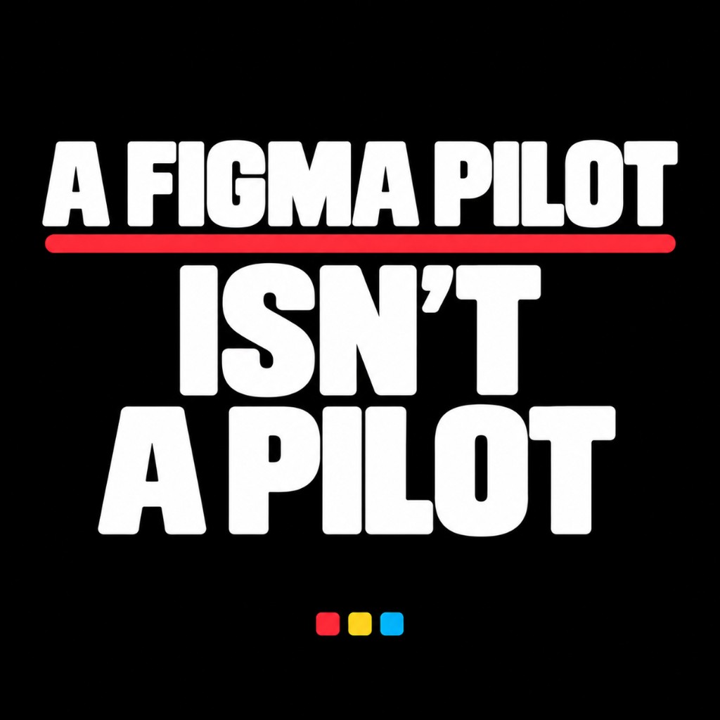 LinkedIn graphic: A FIGMA PILOT ISN'T A PILOT — lottery pilots need working software not mockups